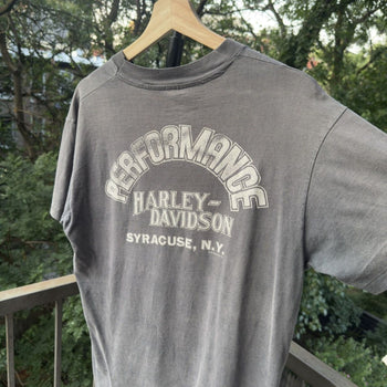 1980s Harley Davidson Faded Biker Tee