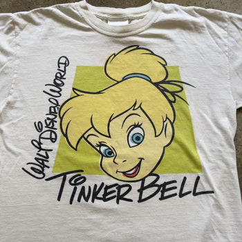 2000S DISNEY TINKERBELL BIG PRINT TEE