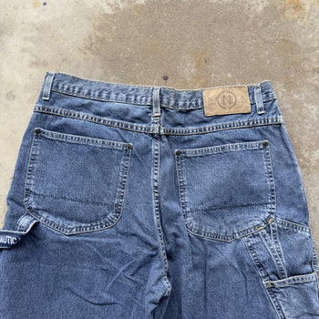 2000S Y2K NAUTICA BAGGY DENIM CARPENTER SKATER JEAN SHORTS