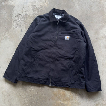 CARHARTT WIP BLANKET LINED DETROIT JACKET BLACK