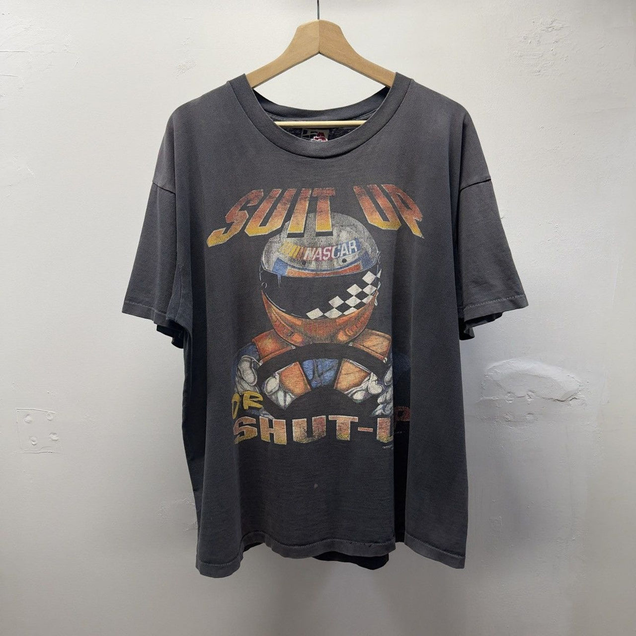 Vintage 1990s Faded NASCAR Racing Tee
