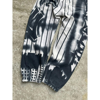 Pantalones deportivos Supreme New York Yankees Airbrush, talla grande, color blanco