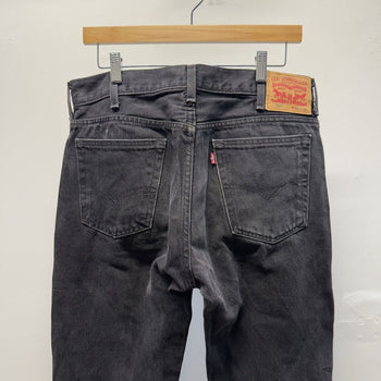Vintage 2000s Levi's 517 Black Bootcut Flare Jeans