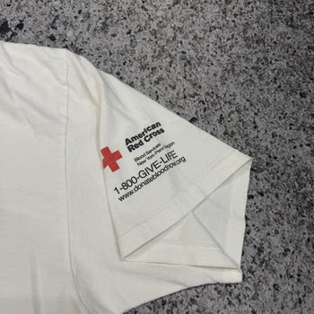 2007 Apple Blood Tour American Red Cross New York Promo Tee