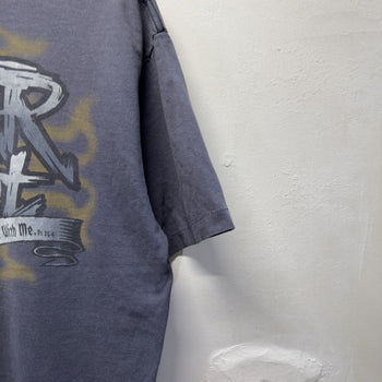 Vintage 1990s No Fear Faded Jesus Bible Verse Tee