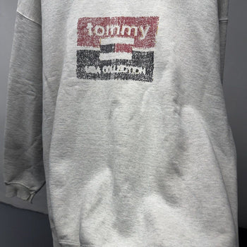 1990s Thrashed Faded Distressed Tommy Sweatshirt