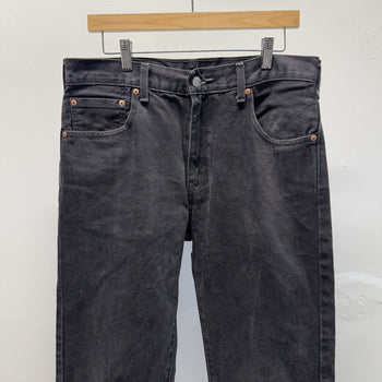 Vintage 2000s Levi's 517 Black Bootcut Flare Jeans