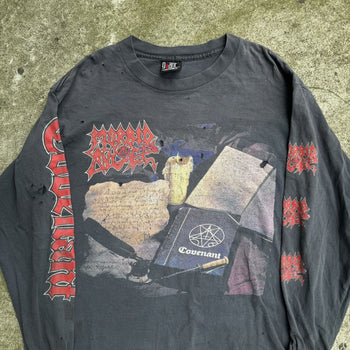 1990s MORBID ANGEL THRASHED COVENANT LONGSLEEVE TEE