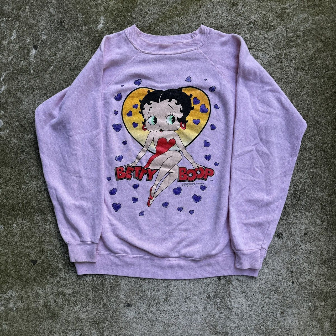 VINTAGE 90s BETTY BOOP CREWNECK SWEATSHIRT