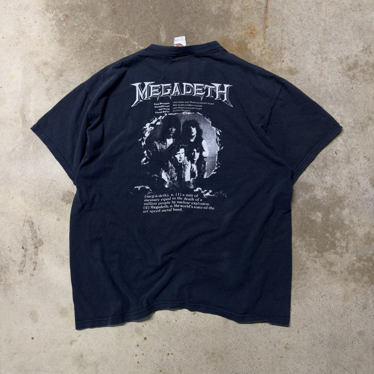 1990S 2000S MEGADETH RIP MARY JANE BAND TEE SHIRT