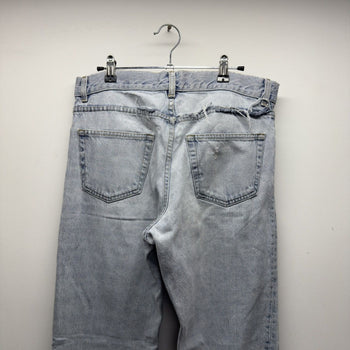 Helmut Lang Archive Distressed Fringe Jeans Italy