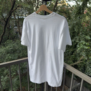1980s Blank White Paper Thin Tee