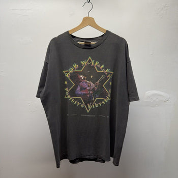 Vintage 1990s Bob Marley Faded Distressed Positive Vibrations Band Tee