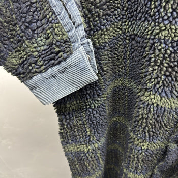 1990s Levi's Silvertab Grunge Plaid Deep Pile Fleece