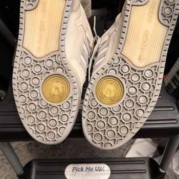BAD BUNNY ADIDAS FORUM BUCKLE LOW WHITE SHOES