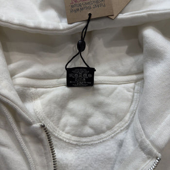 Stussy White Dice Zip Up Hoodie