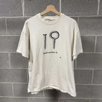 1990s Faded Just Screw It Tool Tee