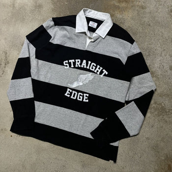 NOAH PRACTICE CLOTH STRAIGHT EDGE RUGBY SHIRT