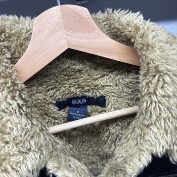 Gap Women's Fur Denim Trucker Jacket