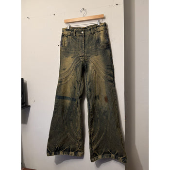 NO FAITH STUDIOS WAVE HEAVY DENIM MEDIUM 32