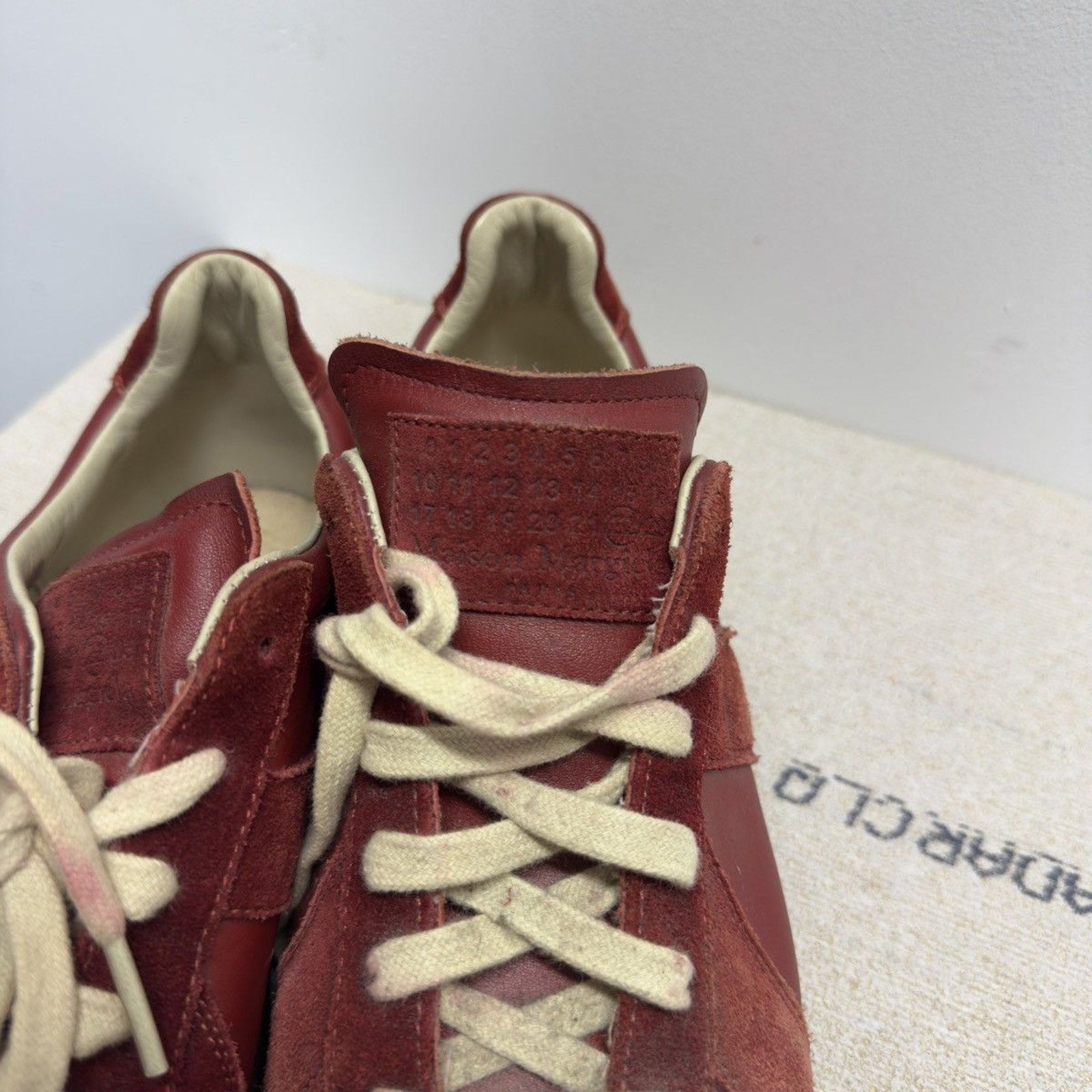 Maison Margiela Replica GAT Red Gum Sneakers