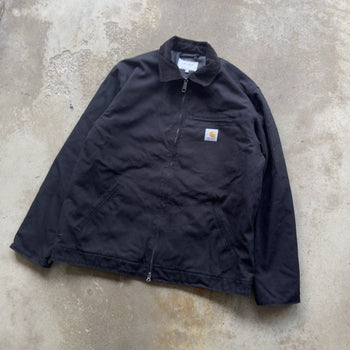 CARHARTT WIP BLANKET LINED DETROIT JACKET BLACK