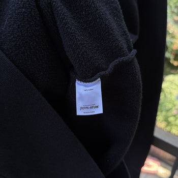 Fucking Awesome Black Embroidered Hoodie