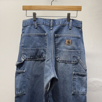 Vintage 2000s Carhartt Faded Distressed Work Jeans