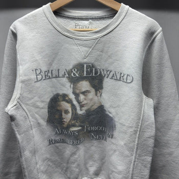 Praying Bella & Edward Sweatshirt Faded