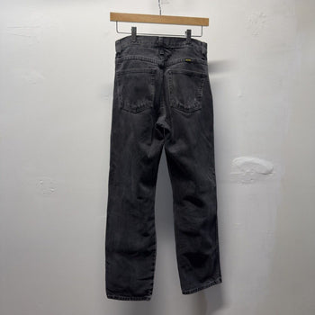 Vintage 2000s Rustler Faded Distressed Black Jeans