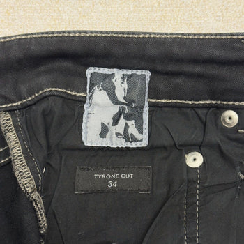 Rick Owens DRKSHDW Gethsmane 2021 Tyrone Cut Waxed Denim Jeans