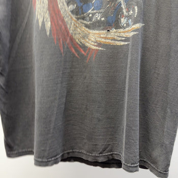 Vintage 1990s Harley Davidson Faded Distressed Tee