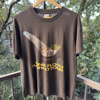 1987 Pink Floyd World Tour MSG Sold Out Tour Tee