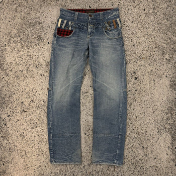 Exit Jeans Double Waisted Denim