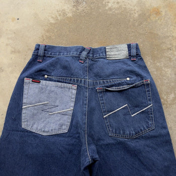 2000S FUBU BAGGY DENIM SKATER JEAN SHORTS JORTS