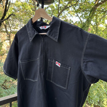 2000s Ben Davis Zip Up Garage Work Shirt