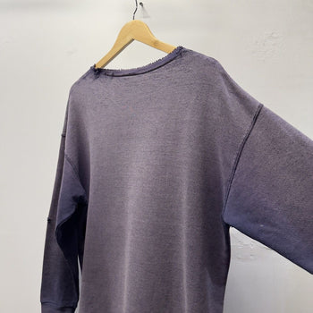 Vintage 1990s Thrashed Faded Distressed Blank Sweatshirt