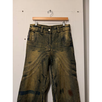 NO FAITH STUDIOS WAVE HEAVY DENIM MEDIUM 32