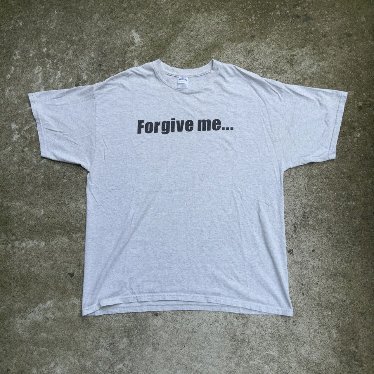 2000S FORGIVE ME I WAS RAISED BY HIPPIES TEE