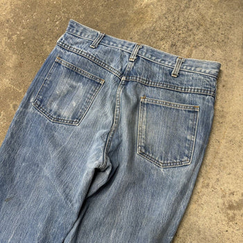 1970s DICKIES BOOTCUT FLARE TALON DENIM JEANS