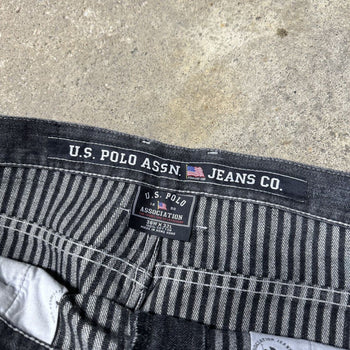 2000S US POLO ASSN BAGGY DENIM SKATER CARGO JEANS