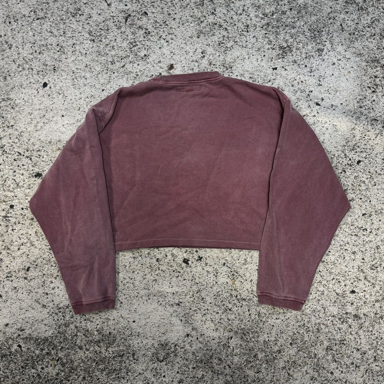 1990s Bum Equipment Cropped Thrashed Faded Sweatshirt
