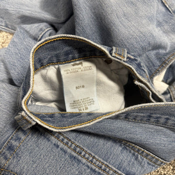 2000s Levi's 501 Thrashed Faded Distressed Jeans