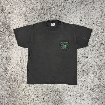 2000s Faded Thrashed Skull Bait & Tackle Tee