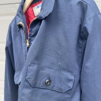 1980s Thrashed Faded Distressed Union Made Work Jacket