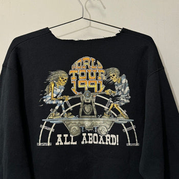 1990s CINDERELLA THRASHED BROCKUM ALL ABOARD CREWNECK