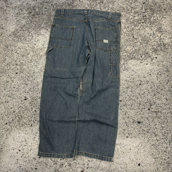 2000s LEVI'S BAGGY WIDE LEG CARPENTER DENIM SKATER JEANS