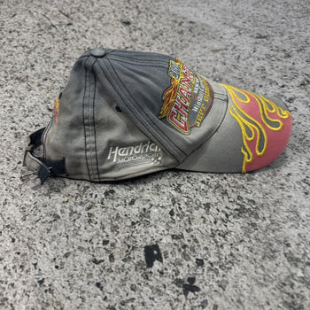 2000s THRASHED FADED NASCAR RACING HAT