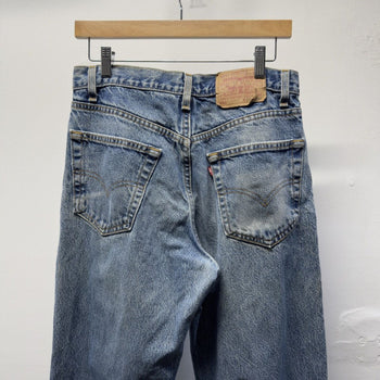 1990s Levi's 550 Faded Distressed Jeans