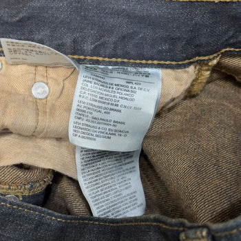 Vintage 2000s Levi’s 501 Faded Smoky Indigo Wash Jeans